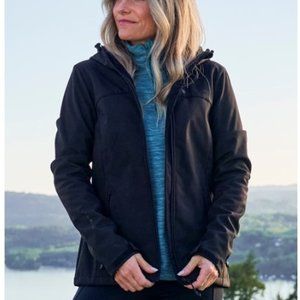 Mountain Warehouse Exodus Water Resistant Softshell Jacket - Black - Size 4